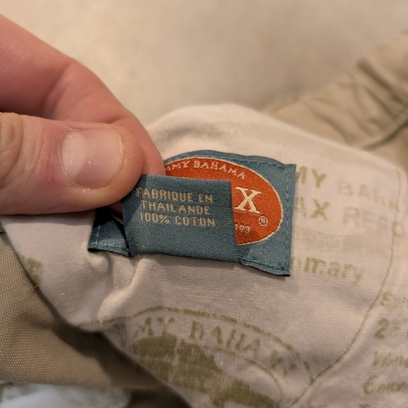 Tommy Bahama Relax Tan Cargo Shorts Relaxed Mens XL 38x8.5 - Picture 4 of 4